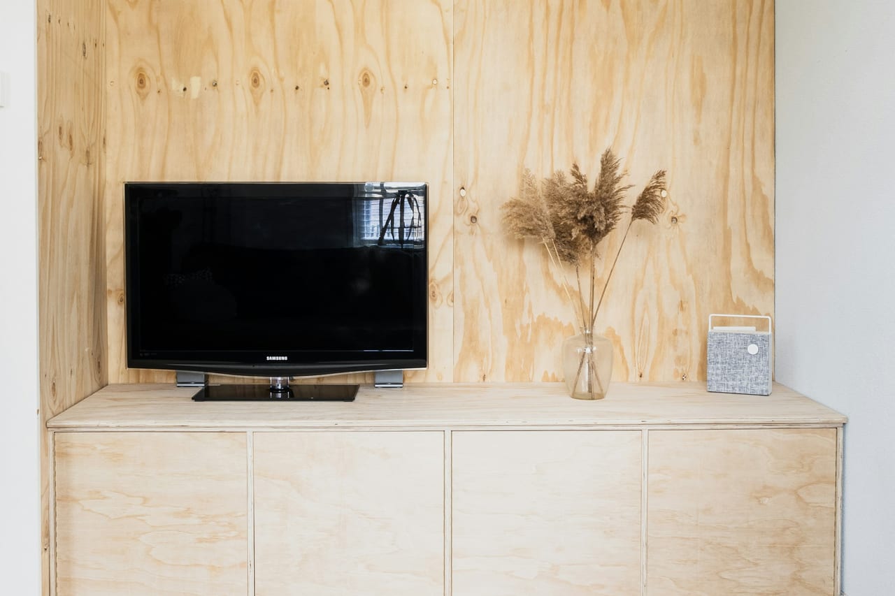 Joinery reference — storage as part of the room. Independent licensed reference.